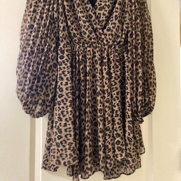 ASTR The Label Raphaela Mini Wrap Dress - Picture 3 of 5